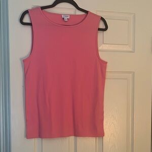 J. Crew Pink Sleeveless Tank Top size large